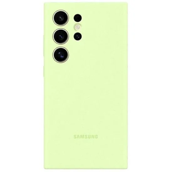 Cover Samsung S24 Ultra Silicone Case - Lime